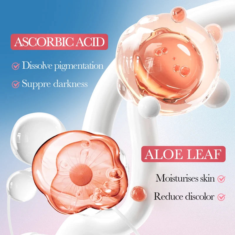 Peach Niacinamide Brightening Body Lotion - Fast-Absorbing Moisturizing Cream