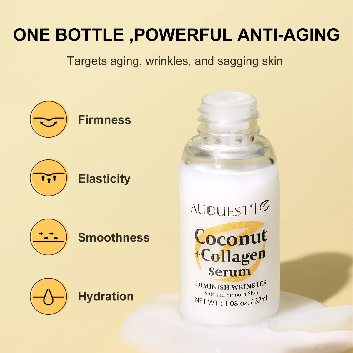 Collagen + Hyaluronic Acid Anti-Aging Serum