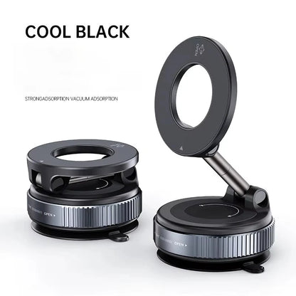 Universal Magnetic Car Phone Mount - 360° Adjustable Dashboard Holder with Strong Suction