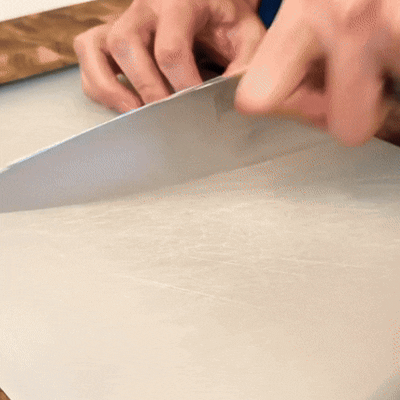 KARU Premium Pure Titanium Cutting Board - Ultra-Hygienic & Scratch-Resistant Kitchen Essential